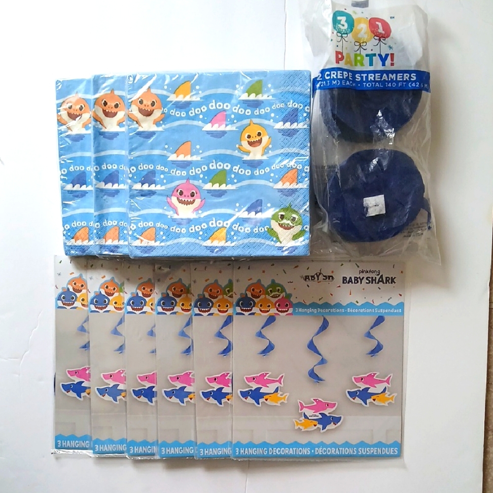 Baby Shark Party Decorations